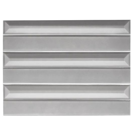GEM GRIGIO 2x16 - SOGNARE DECORATIVE TILE COLLECTIONS (SALE)