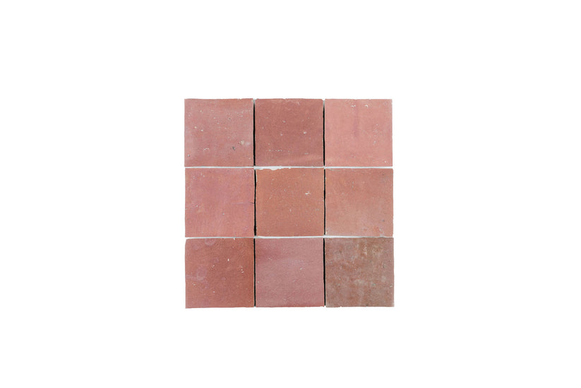 Sognare Zellige Collection - Terra 4x4 Square (PLEASE CALL FOR SPECIAL PRICING)