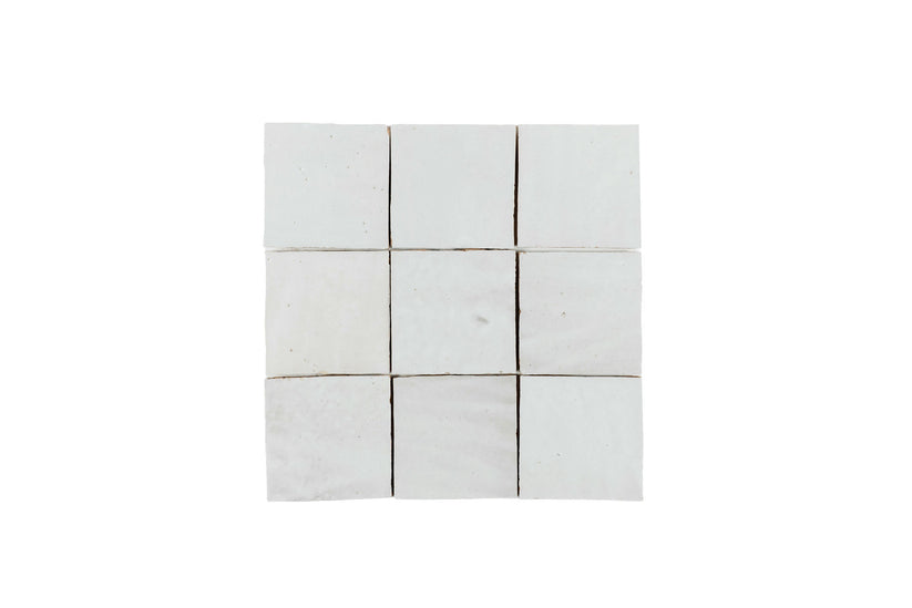 Zellige Collection - Silver Fox 4x4 Square