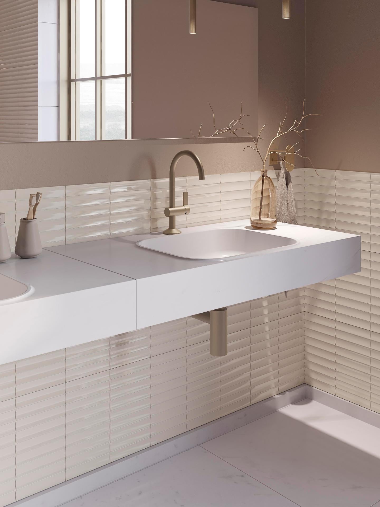 PORCELANOSA BLINDS CREAM 6"x12" (PLEASE CALL FOR SPECIAL PRICING)