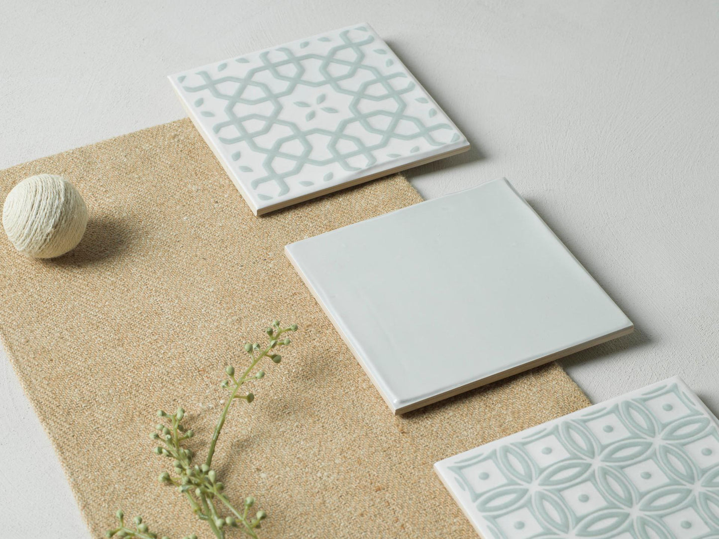 PORCELANOSA RONDA RONDA DECO VERDIGRIS 6X6 (PLEASE CALL FOR SPECIAL PRICING)