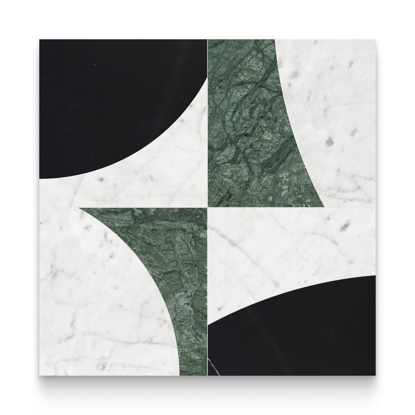 SOGNARE LUNAR PINE POLISHED MARBLE MOSAIC