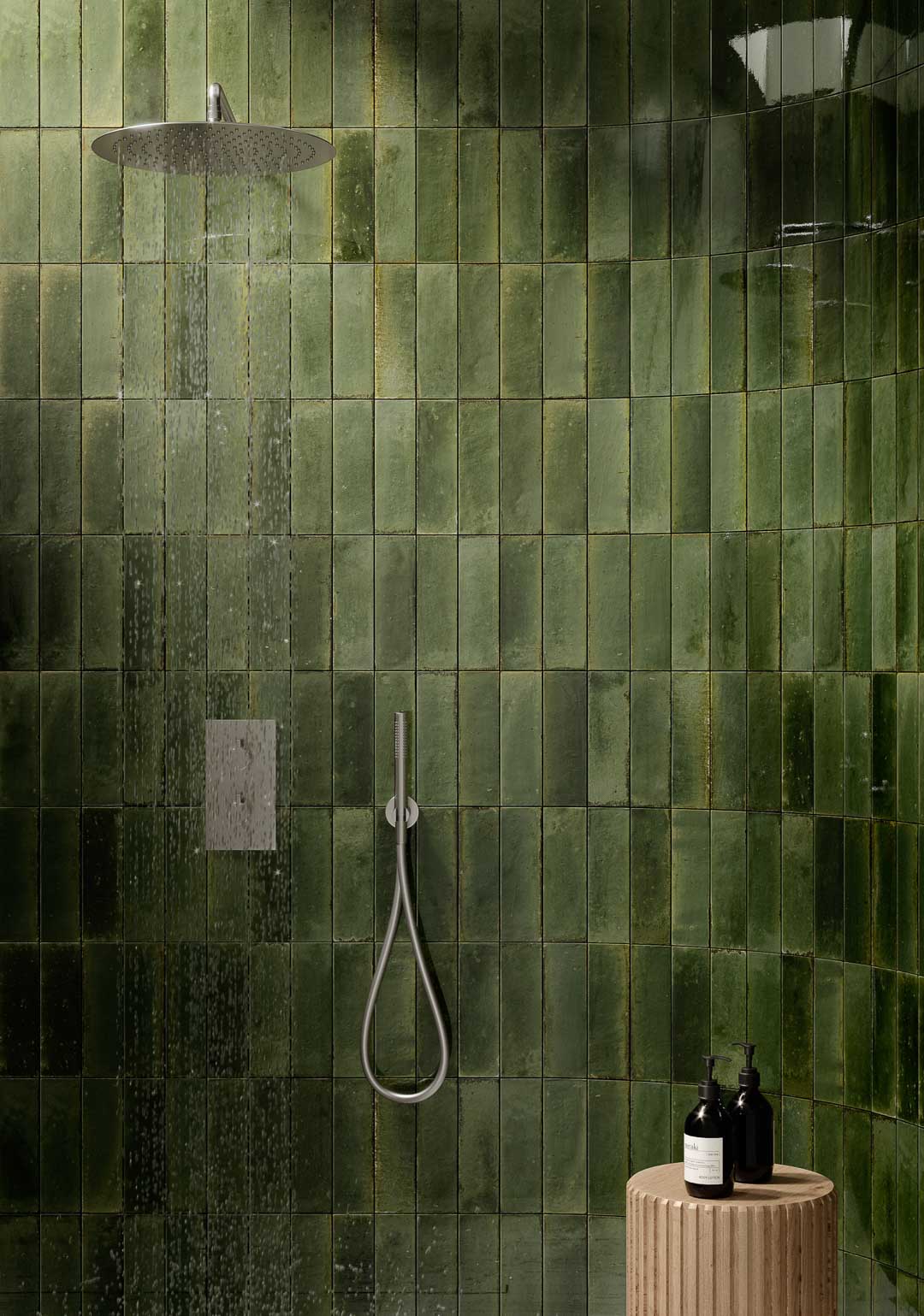SOGNARE VERDE LOOK 2"X9" SUBWAY TILE - MADE IN ITALY (PLEASE CALL FOR SPECIAL PRICING)