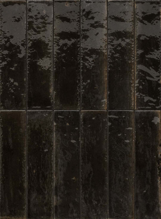 SOGNARE NERO LOOK 2"X9" SUBWAY TILE - MADE IN ITALY (PLEASE CALL FOR SPECIAL PRICING)