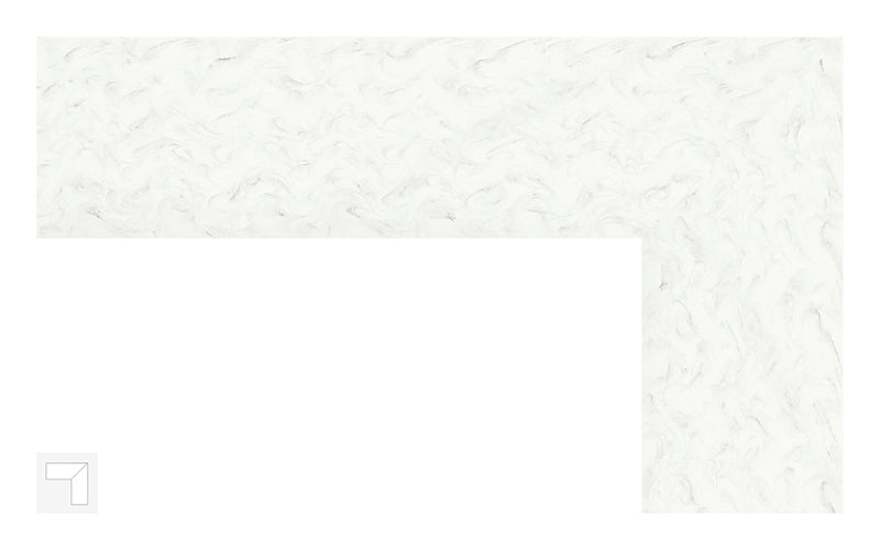 HIMACS Aurora Blanc 760*3680(30''*145'')(PLEASE CALL US FOR SPECIAL PRICING)