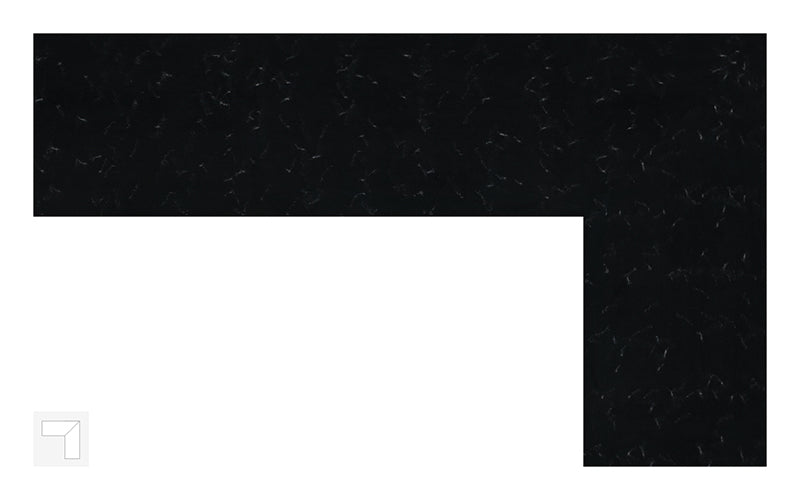 HIMACS Aurora Midnight 760*3680(30''*145'')(PLEASE CALL US FOR SPECIAL PRICING)