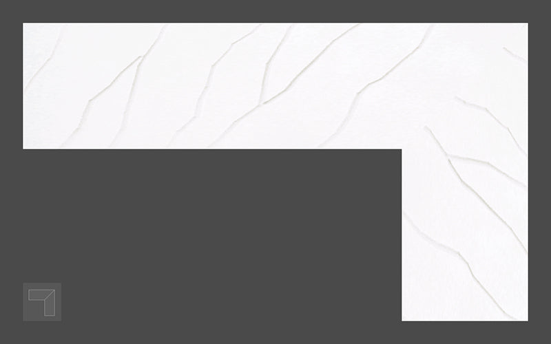 HIMACS Aurora Calacatta Ramo - 760*3680(30''*145'') (PLEASE CALL US FOR SPECIAL PRICING)