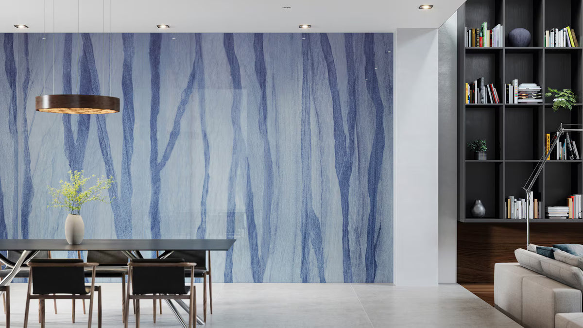 Macauba Blue Polished 59'' x 118'' (6MM) - SALE