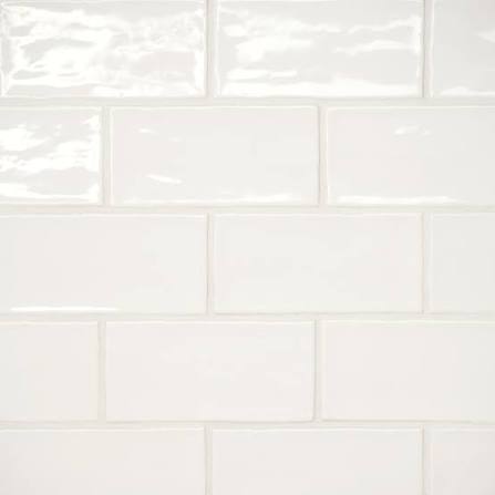 Marine 2-1/2'' x 5'' Pearl Glossy Wall Tile