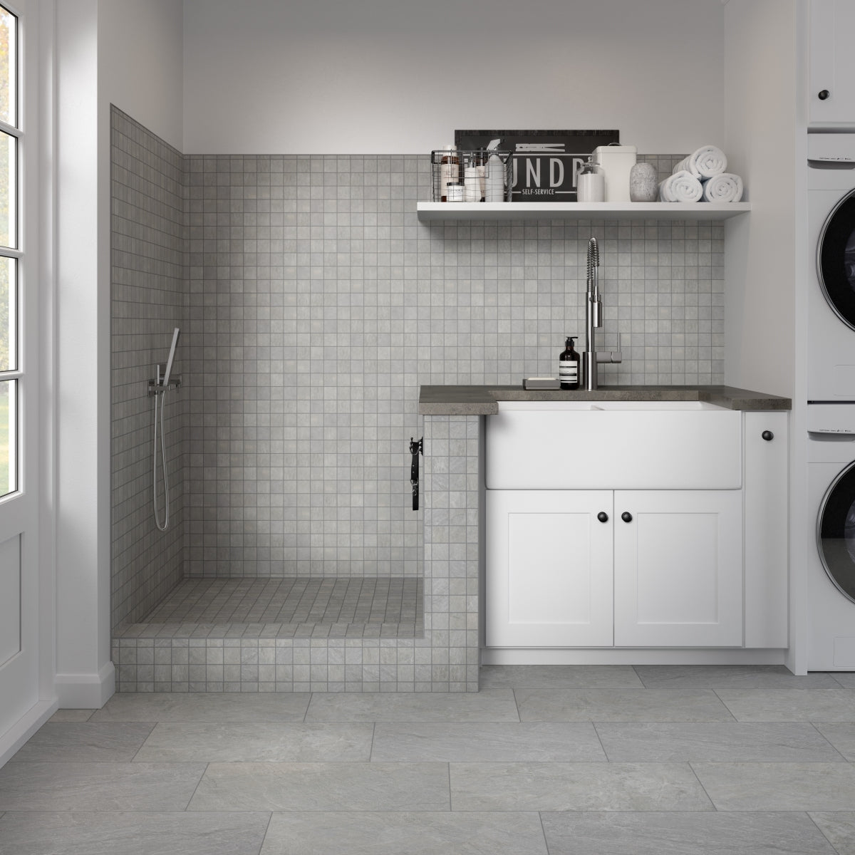 Milestone Moon Matte 12'' x 24'' Porcelain Tile