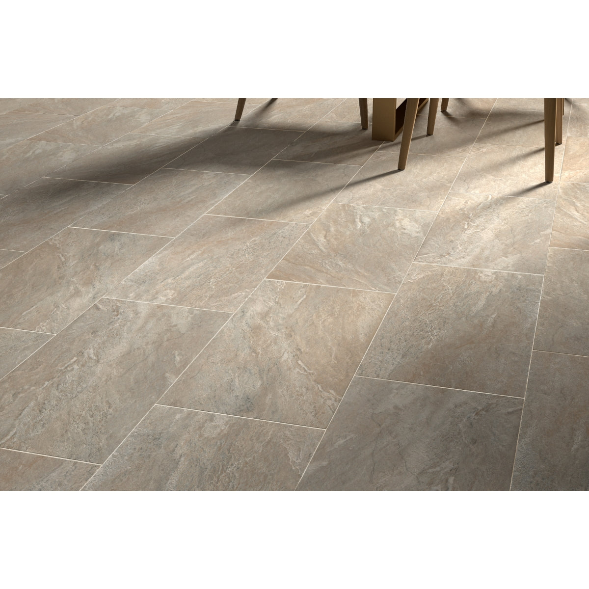 Milestone Taupe Matte 12'' x 24'' Porcelain Tile