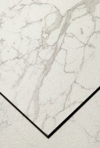 Opus Chiseled Statuario Matte 24'' x 48'' Porcelain Tile