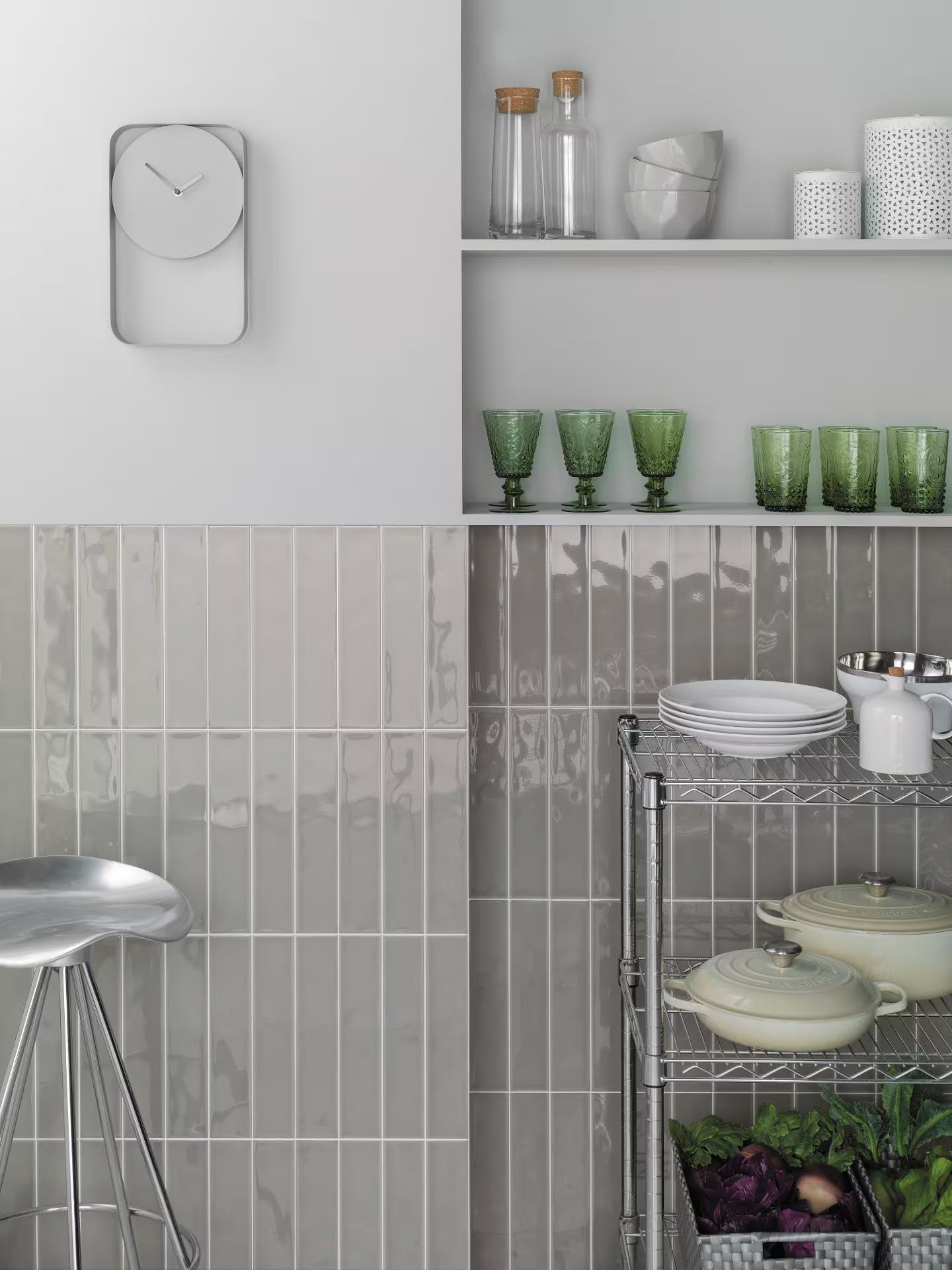 Porcelanosa Malaga Acero 10"X17" - (ON SALE)