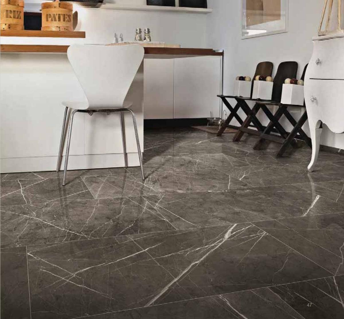 Italian Marble-Look Porcelain Tile 12x24 Pantheon – MXC