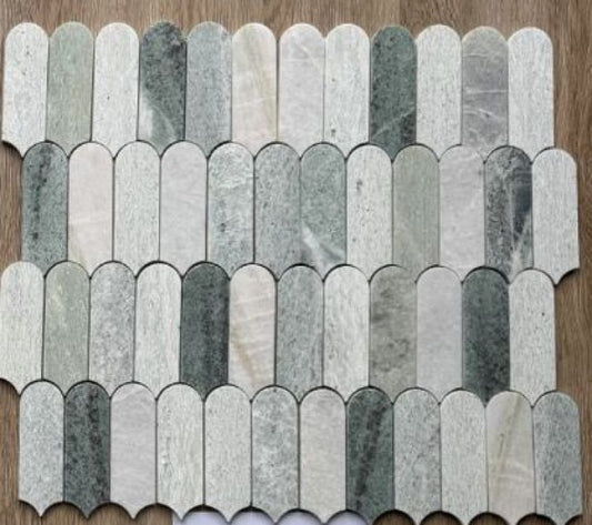 Piano Green Polished 10'' x 11.75''