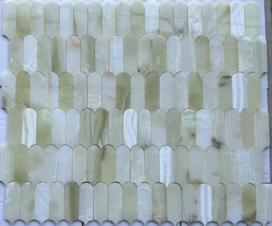 Piano Verde Onyx Polished 10'' x 11.75''