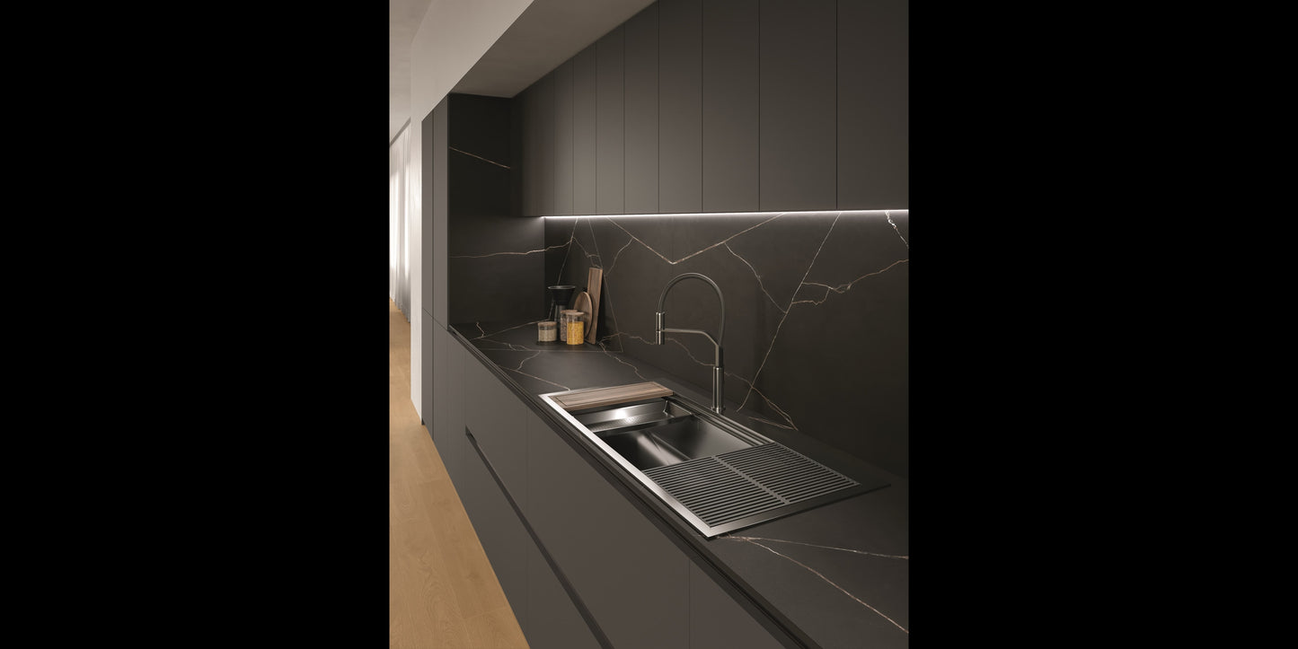 Porcelain Atlantis Noir Gold Matte/Silk (call us for special pricing)