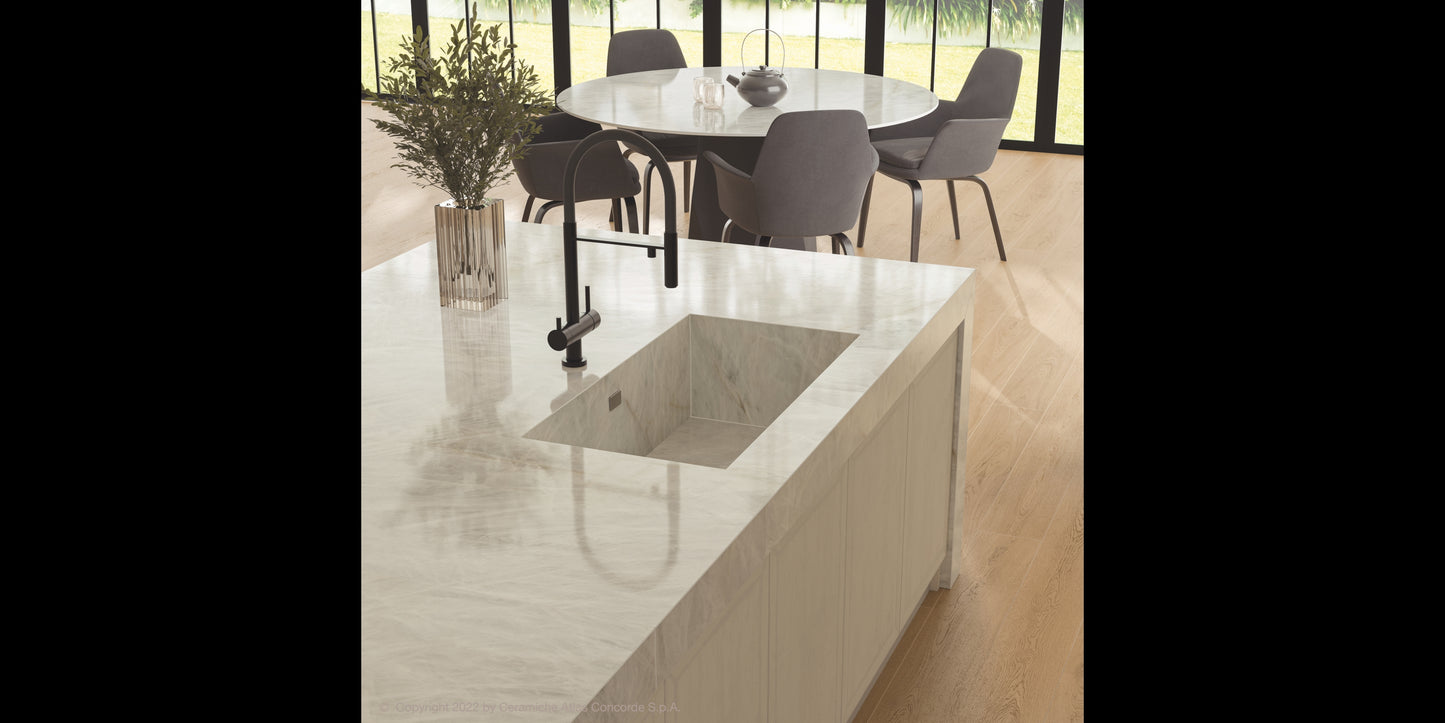 Porcelain Cristallo White Polished (call us for special pricing)