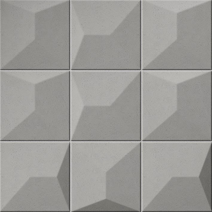 Porcelanosa Cosmos S2 Silver 6'' x 6''