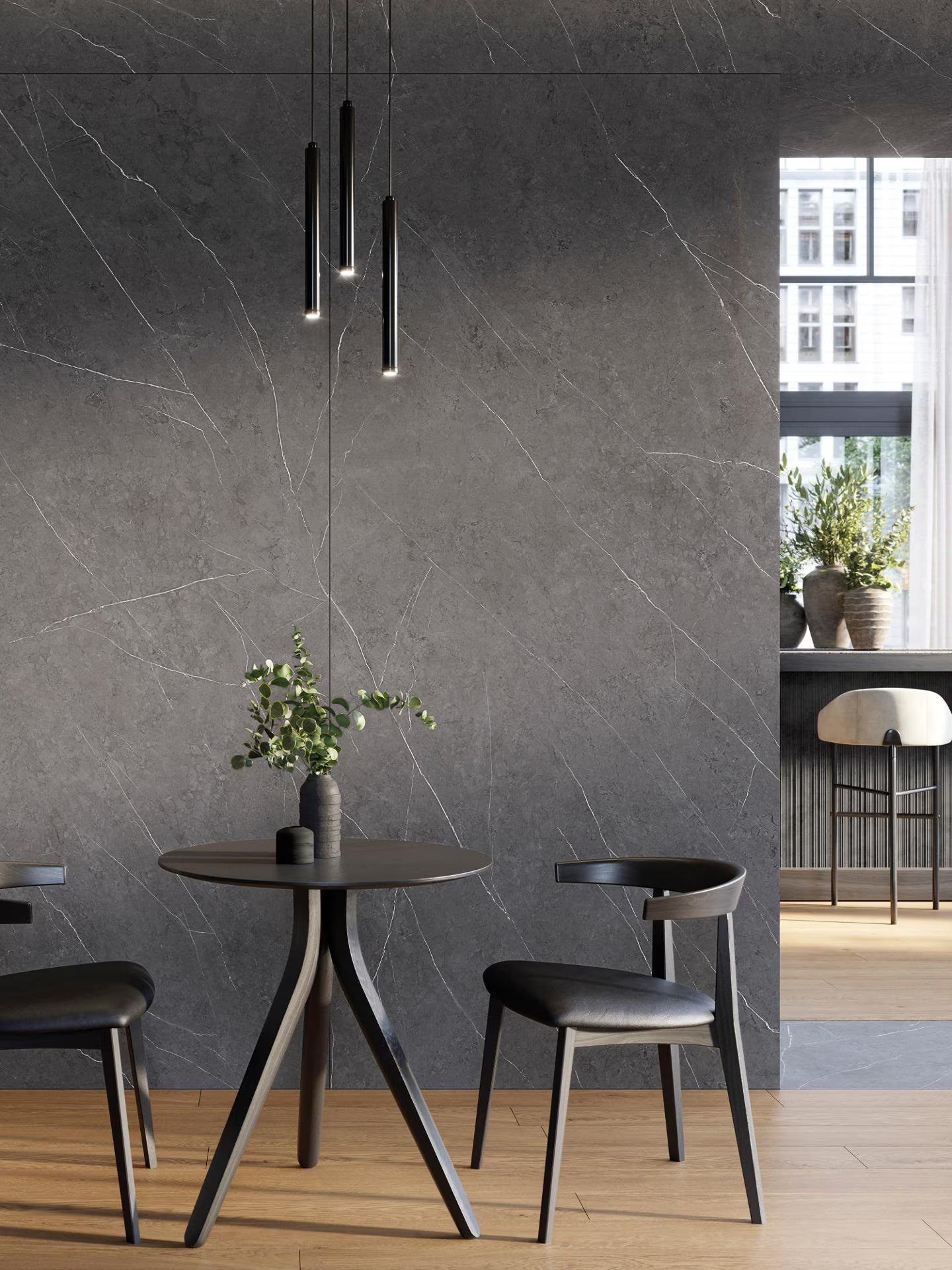 Porcelanosa Liem Grey Polished 47'' x 47''