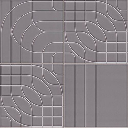 Porcelanosa Metropolitan Deco Steel 8'' x 8'' - SALE