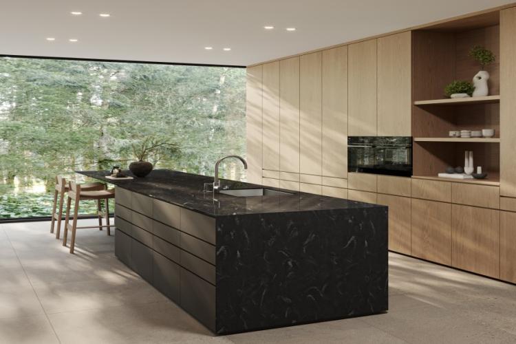 HIMACS Aurora Nero - 760*3680(30''*145'') (PLEASE CALL US FOR SPECIAL PRICING)
