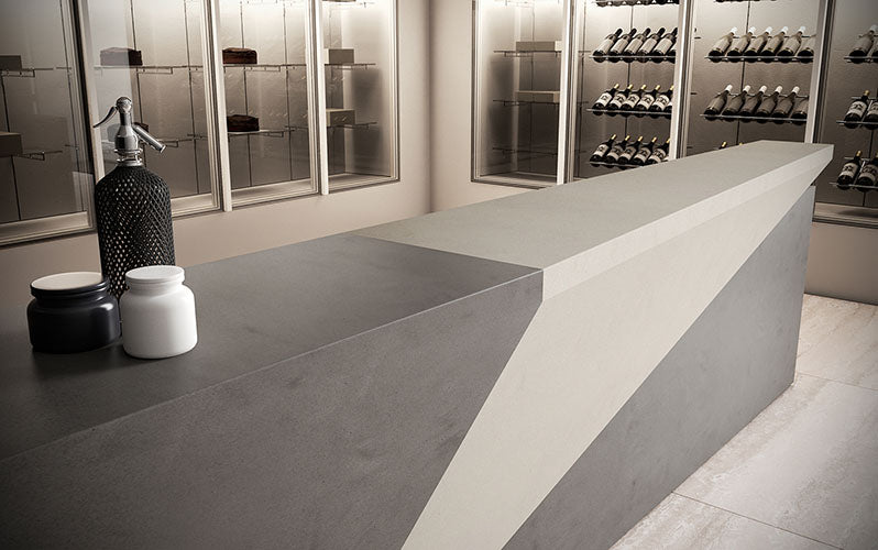 HIMACS Shadow Concrete 760*3680(30''*145'')(PLEASE CALL US FOR SPECIAL PRICING)