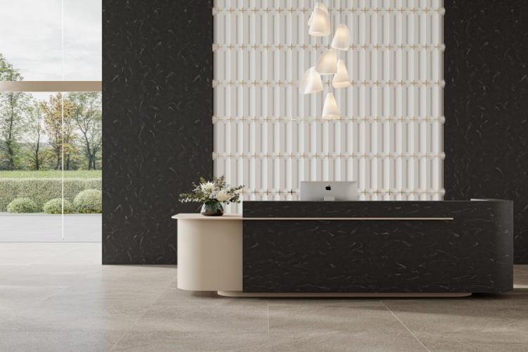 HIMACS Aurora Nero - 760*3680(30''*145'') (PLEASE CALL US FOR SPECIAL PRICING)