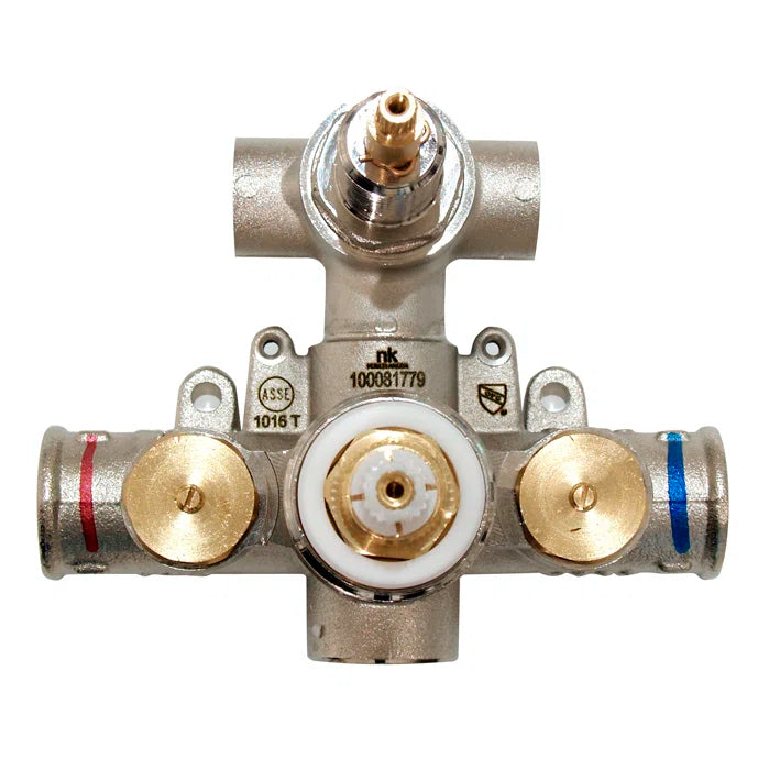 Porcelanosa Thermostatic Rondo Kit Shower Chrome