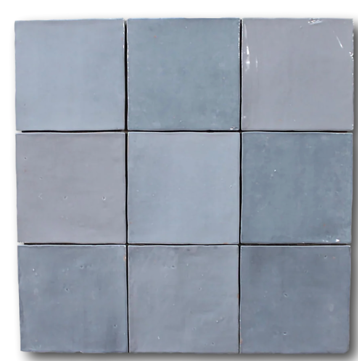 WOW Tile Mestizaje Collection Zelliege Gray Glossy Tile 5x5