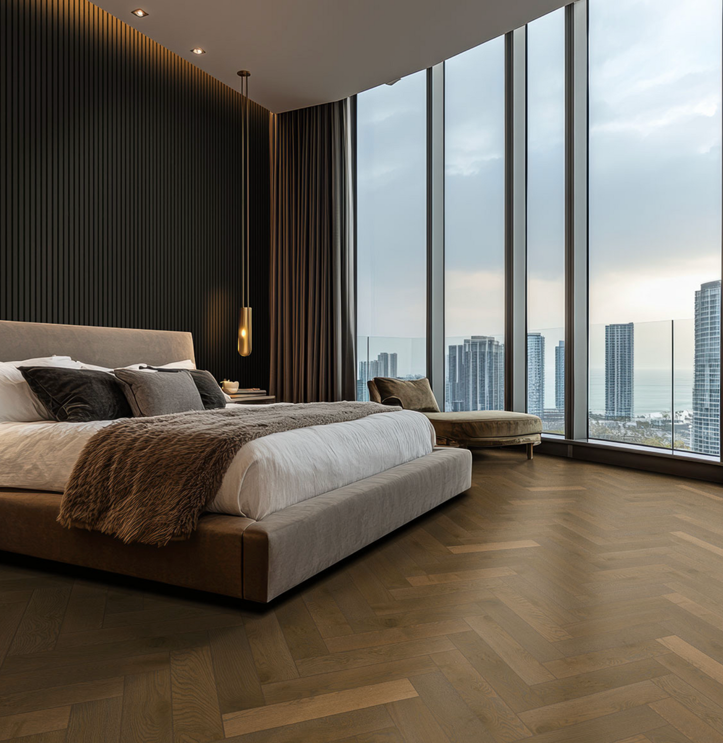 WAYLAND HERRINGBONE - LUXURY ENGINEERED HARDWOOD (ON SALE - PLEASE CALL US )