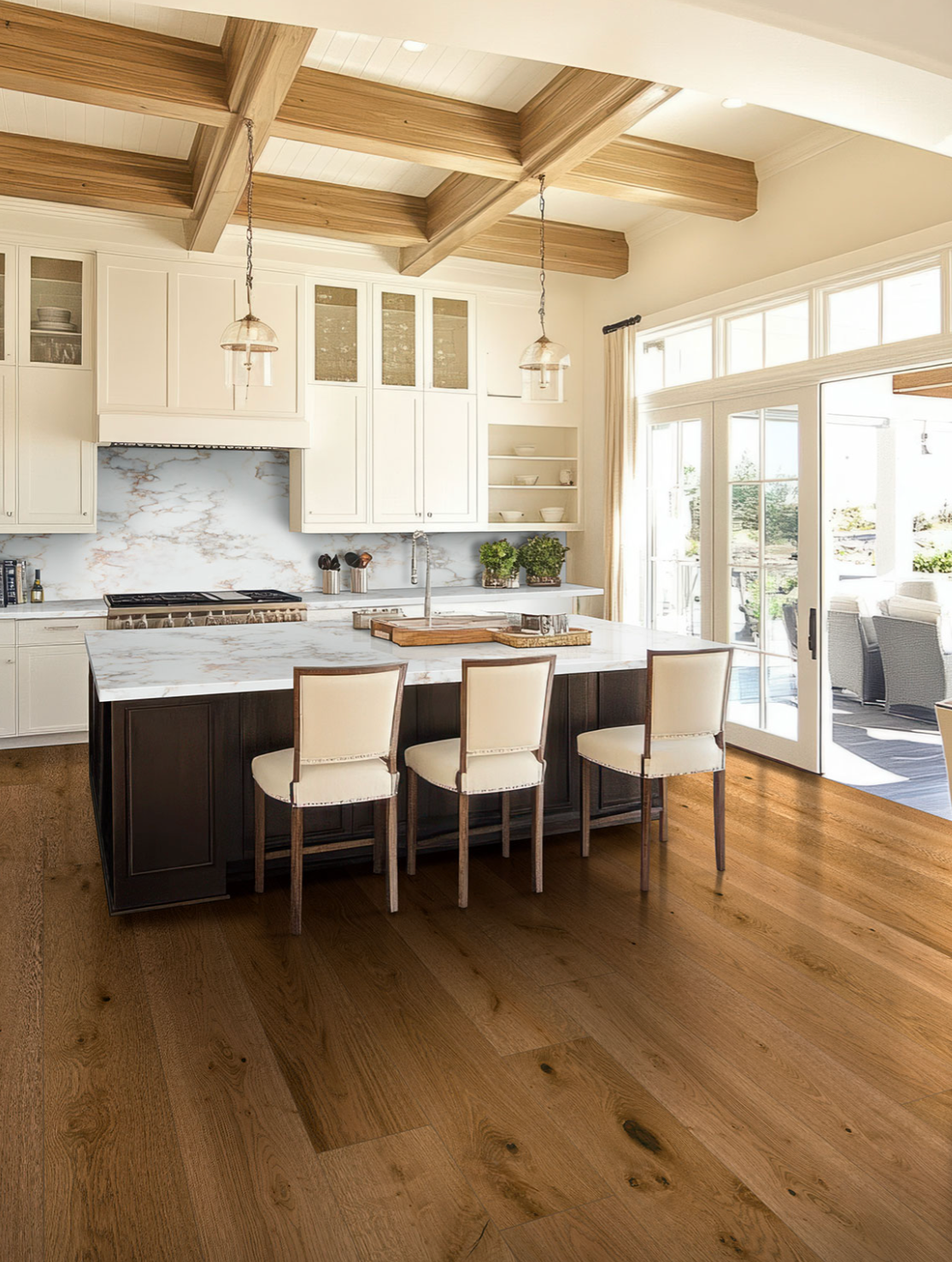 LEANDER OAK - LUXURY ENGINEERED HARDWOOD (ON SALE - PLEASE CALL US )