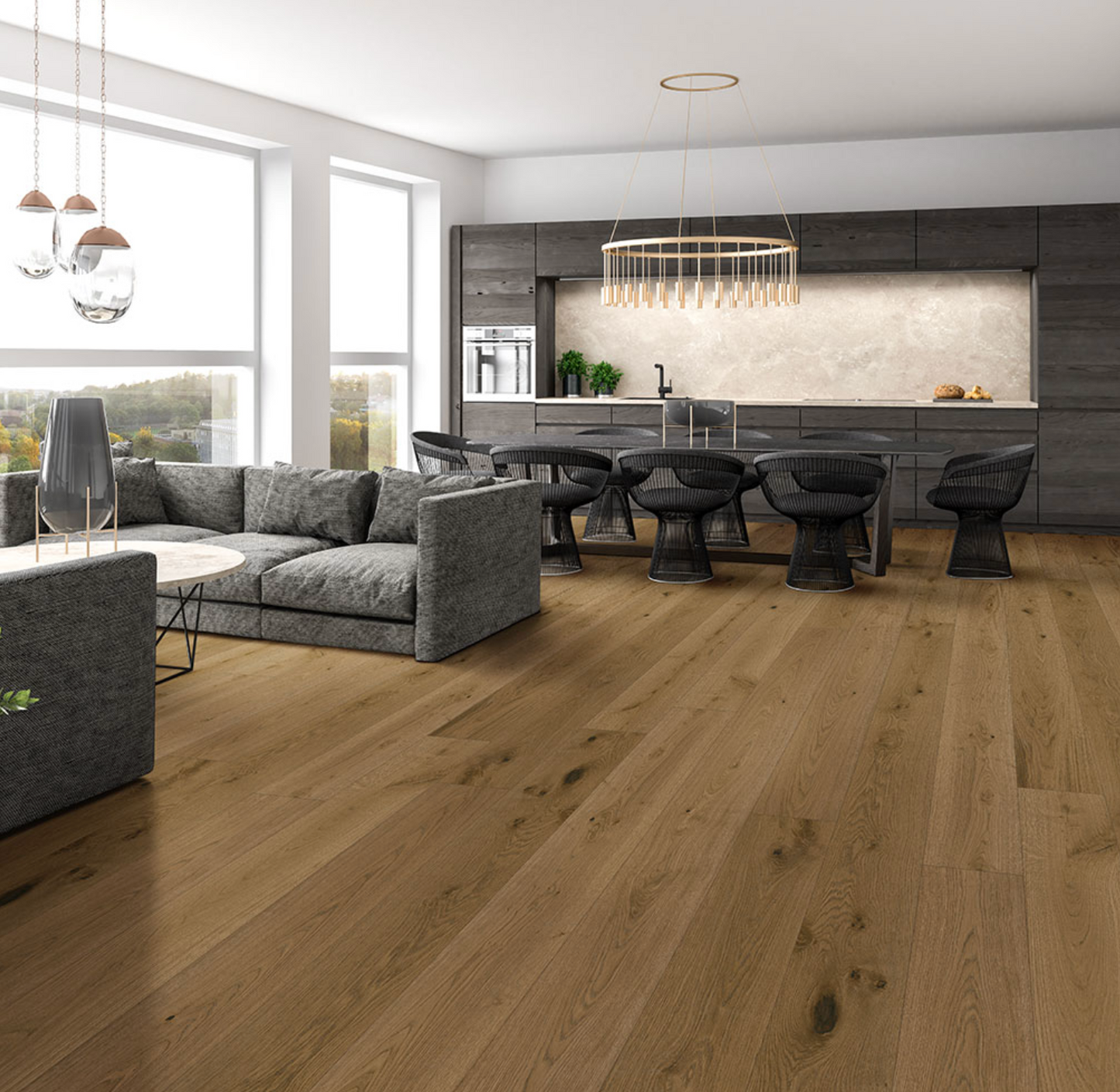 LEANDER OAK - LUXURY ENGINEERED HARDWOOD (ON SALE - PLEASE CALL US )