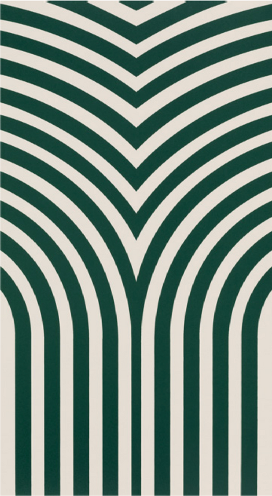 Elipse Verde Art Deco 13x24 - SOGNARE COLLECTION