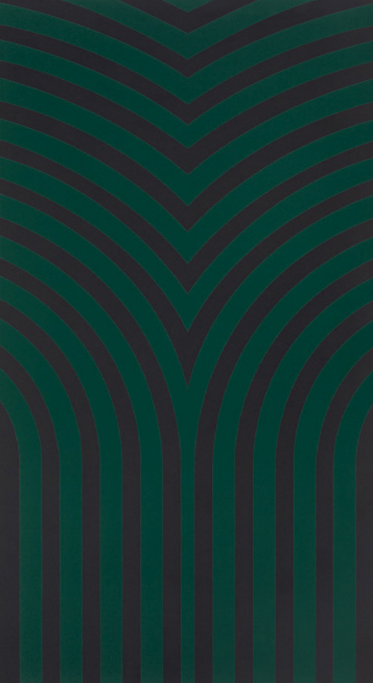 Elipse Mint Chocolate Carbono  Art Deco 13x24 - SOGNARE COLLECTION