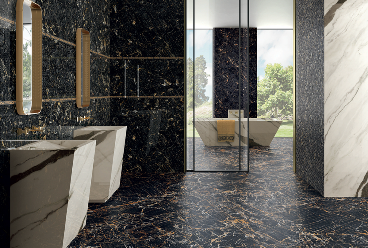 BLACK & GOLD - VERSACE CERAMICS