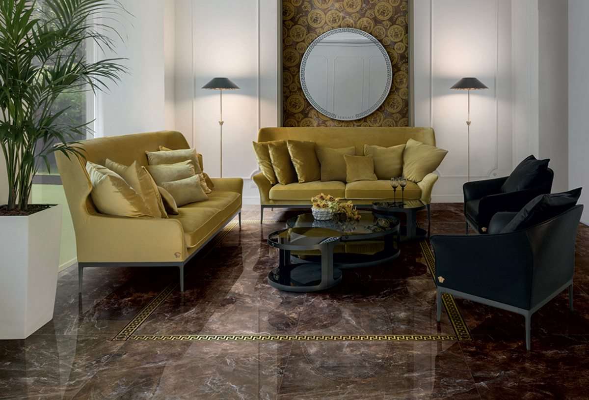 GALAXY BROWN - VERSACE CERAMICS