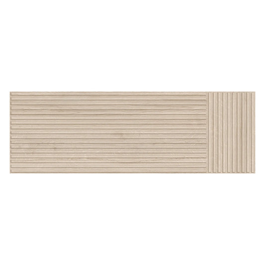 Sognare Light Oak Linear 12'' x 36''