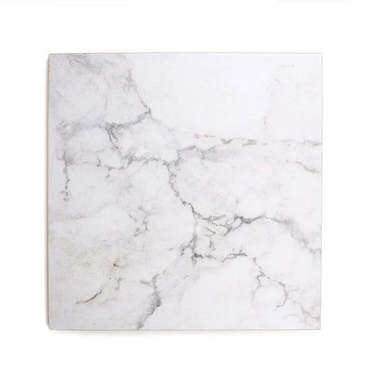 Sognare Parisian Chequer Blanche 12'' x 12''