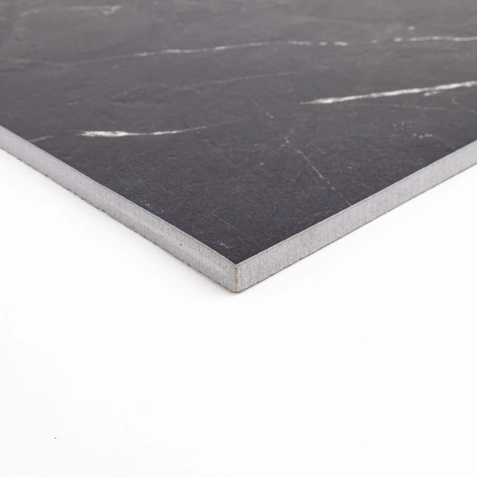 Sognare Parisian Chequer Noire 12'' x 12''
