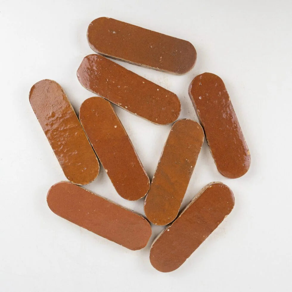 Sognare Zellige Bespoken 4'' x 4'' Sundried Clay