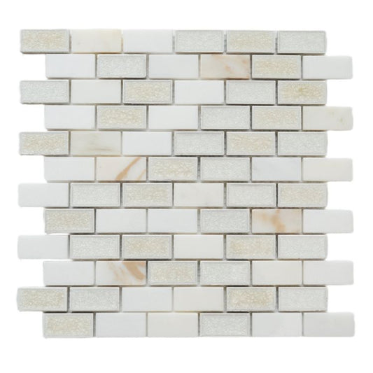 Swiss Calacatta Brick 11.75'' x 11.75''