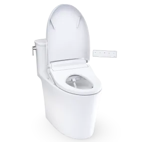 TOTO Aurora™ 1G® WASHLET®+ One-Piece Toilet - 1.0 GPF White