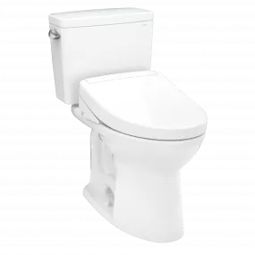 TOTO Drake® WASHLET®+ S5 Two-Piece Toilet - 1.28 GPF - Universal Height White