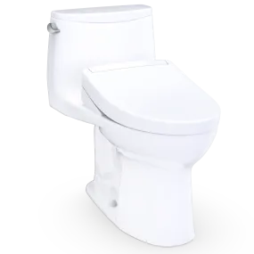 TOTO Ultramax® WASHLET®+ One-Piece Toilet - 1.28 GPF Cotton