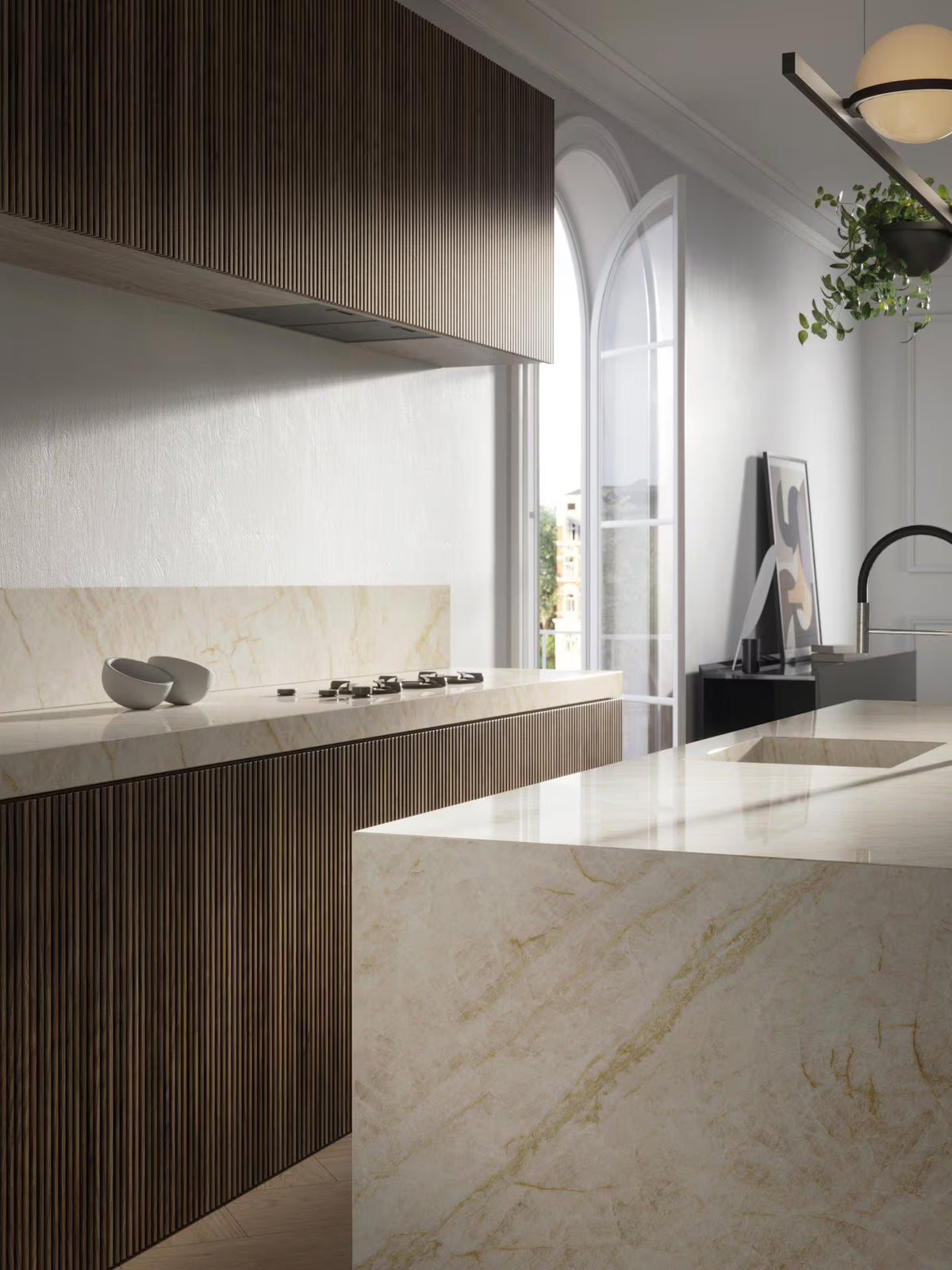 Taj Mahal Polished 47'' x 106'' (6MM) - SALE