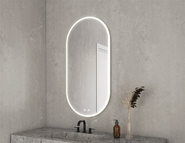 Luna New Halo Plus Oblong LED Mirror