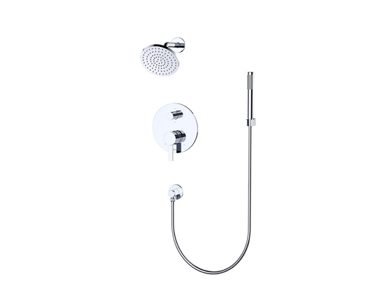 SSI Citi Shower with Handheld Shower Wand Trim Kit Brushed Nickel