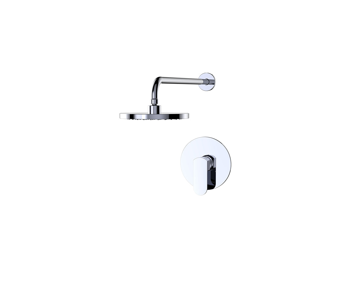 SSI Wisdom 8'' Rain Shower Trim Kit Chrome