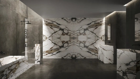 Porcelanosa Paonazzo Biondo Silk 63'' x 126'' (1/2'') (PLEASE CALL US FOR SPECIAL PRICING)